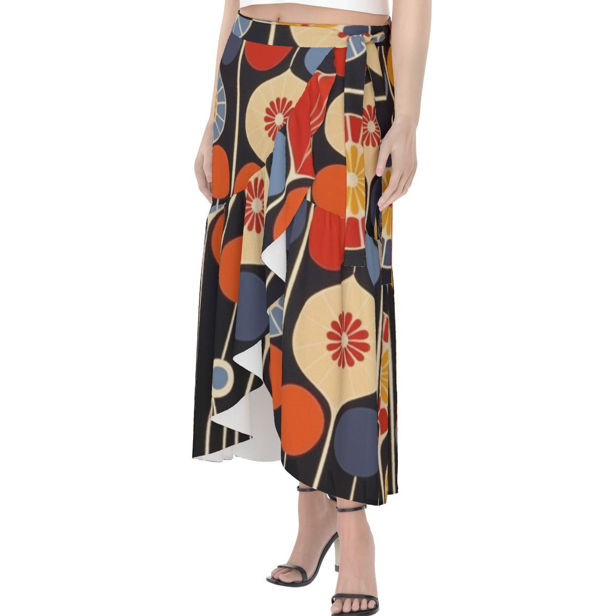 All-Over Print Women's Wrap Skirt