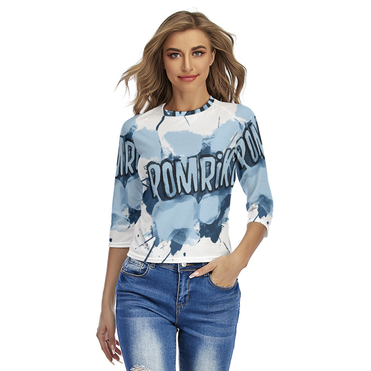 All-Over Print Women's Raglan Sleeves T-shirts