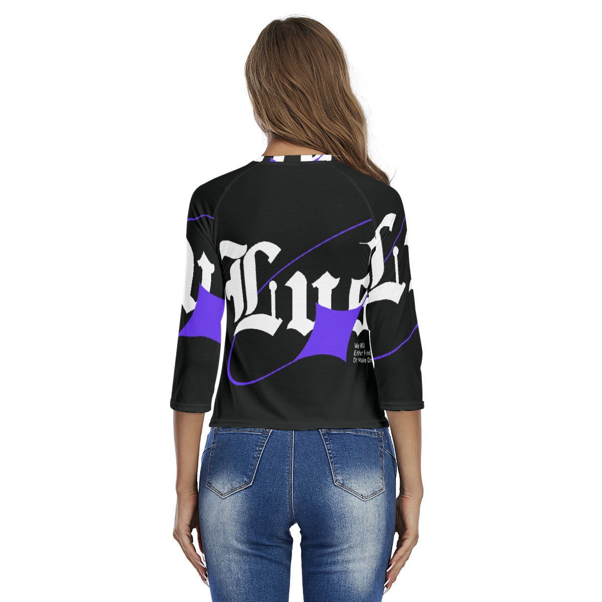 All-Over Print Women's Raglan Sleeves T-shirts