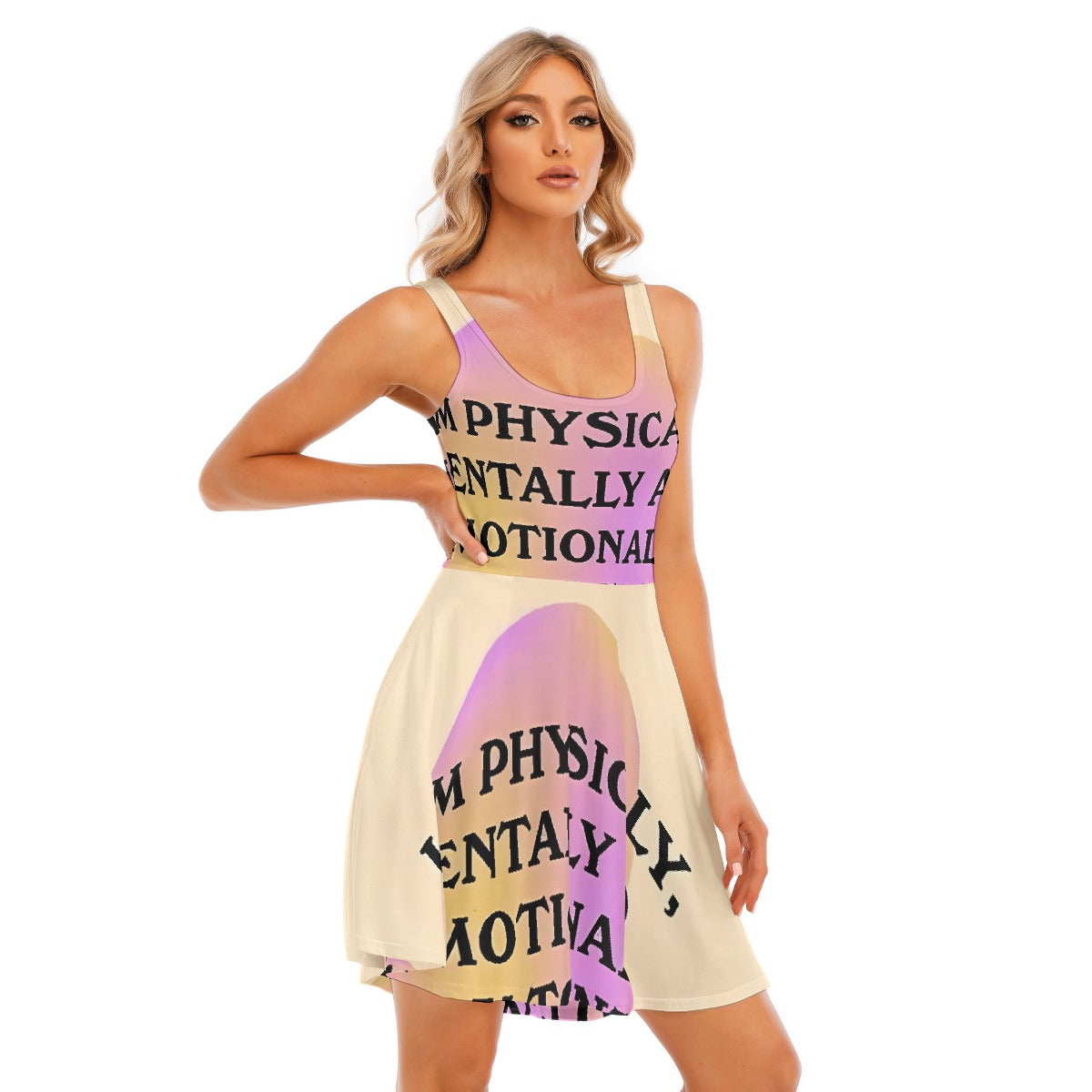 All-Over Print Women's Tank Vest Dress