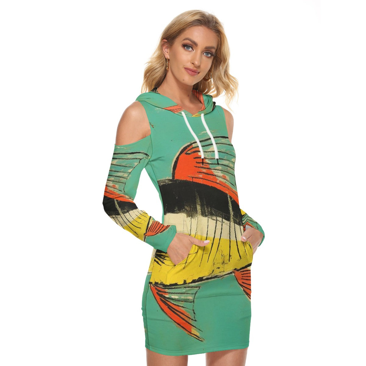 All-Over Print Women's Tight Dress