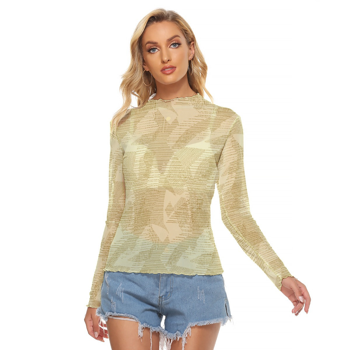 All-Over Print Women's Mesh T-shirt