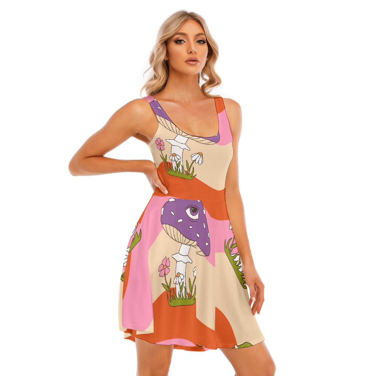 All-Over Print Women's Tank Vest Dress