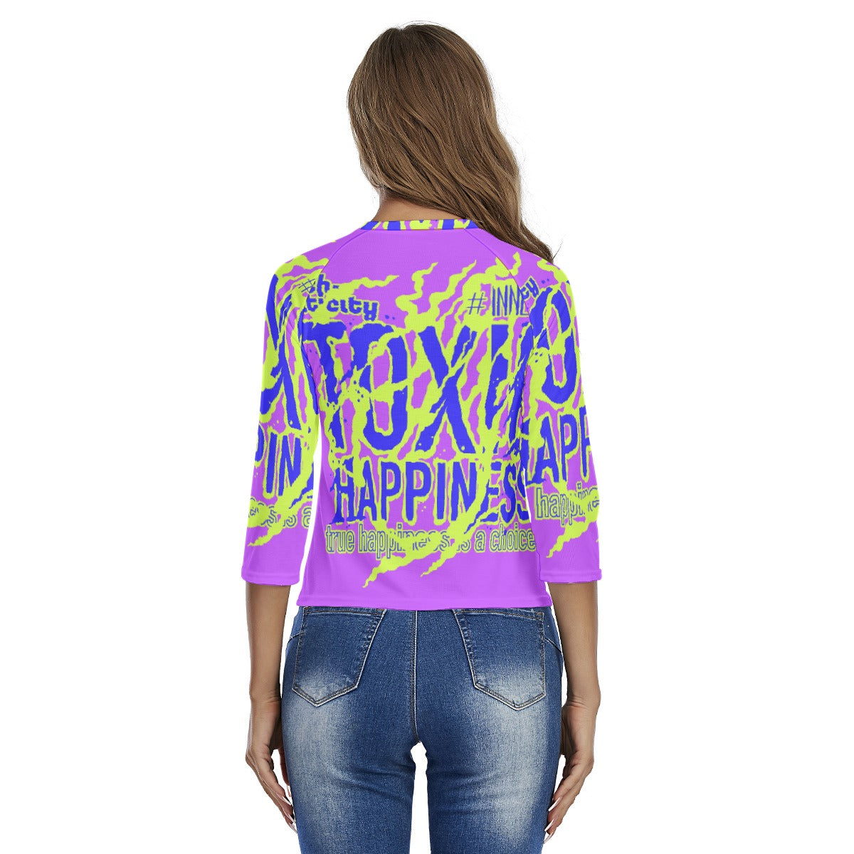 All-Over Print Women's Raglan Sleeves T-shirts