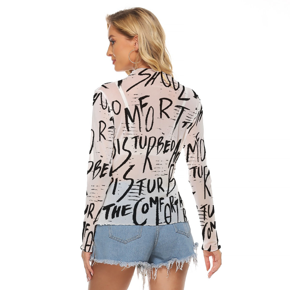 All-Over Print Women's Mesh T-shirt