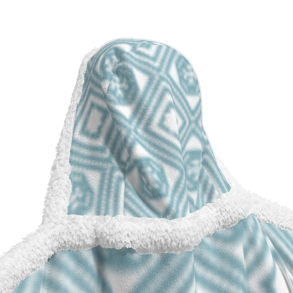 All-Over Print Unisex Wearable Hooded Blanket