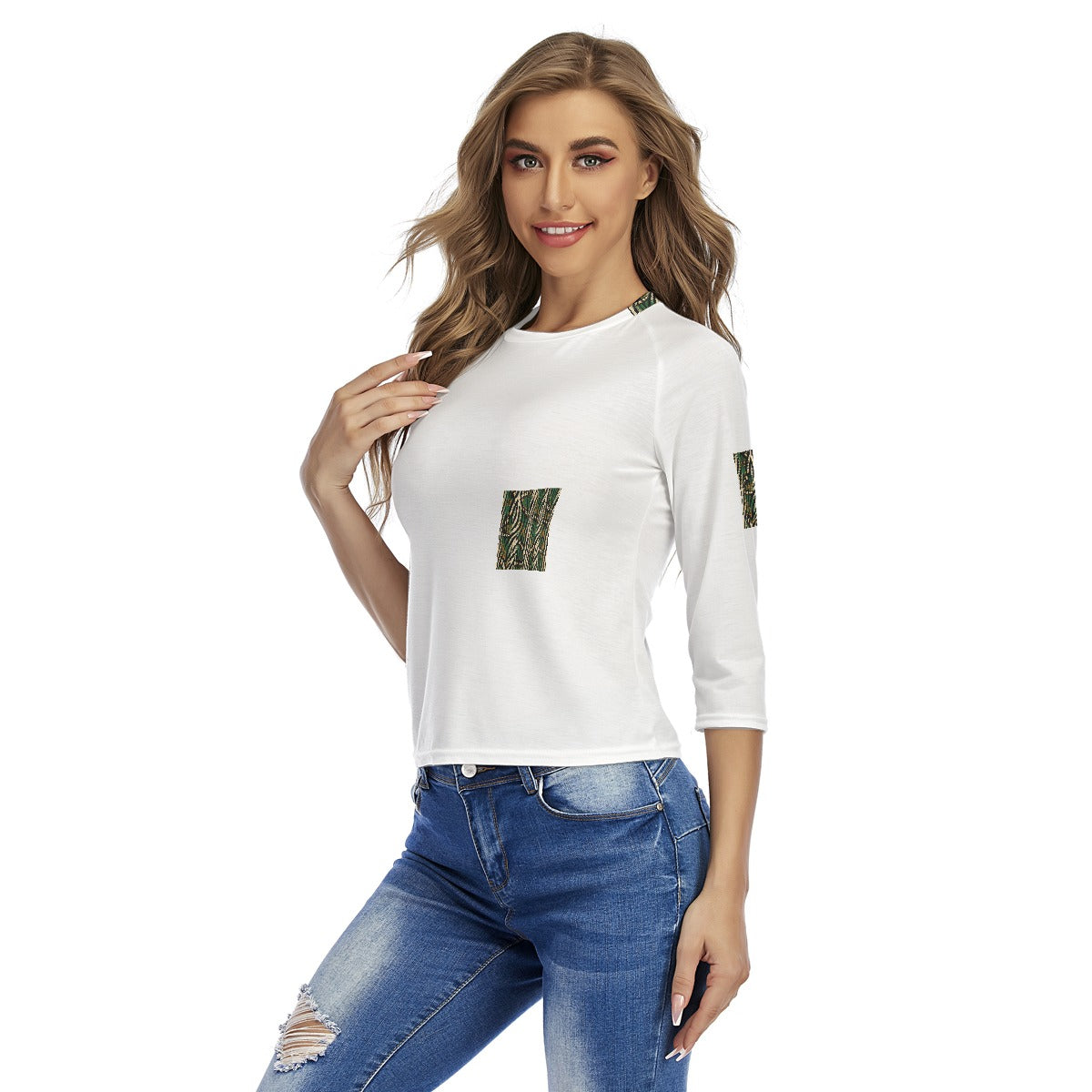 All-Over Print Women's Raglan Sleeves T-shirts