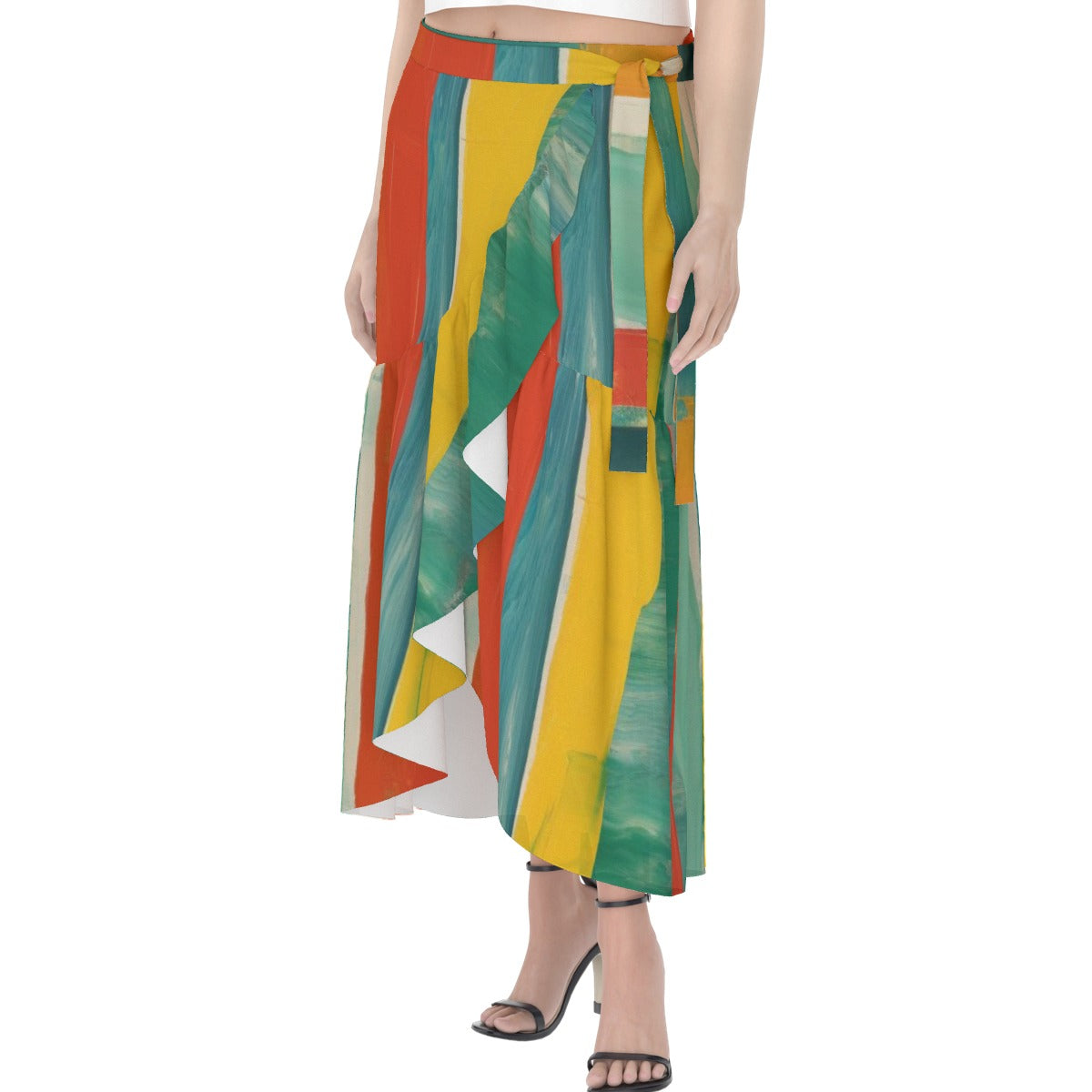 All-Over Print Women's Wrap Skirt