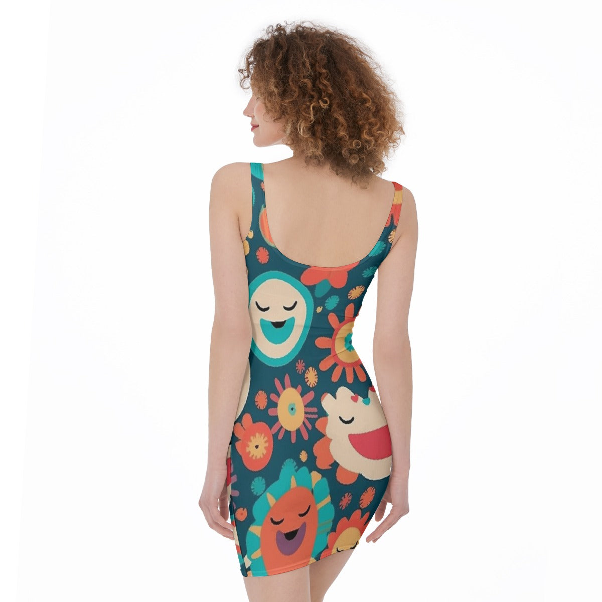 All-Over Print Women's Bodycon Dress