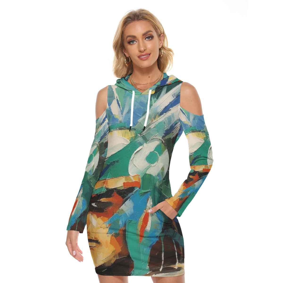 All-Over Print Women's Tight Dress