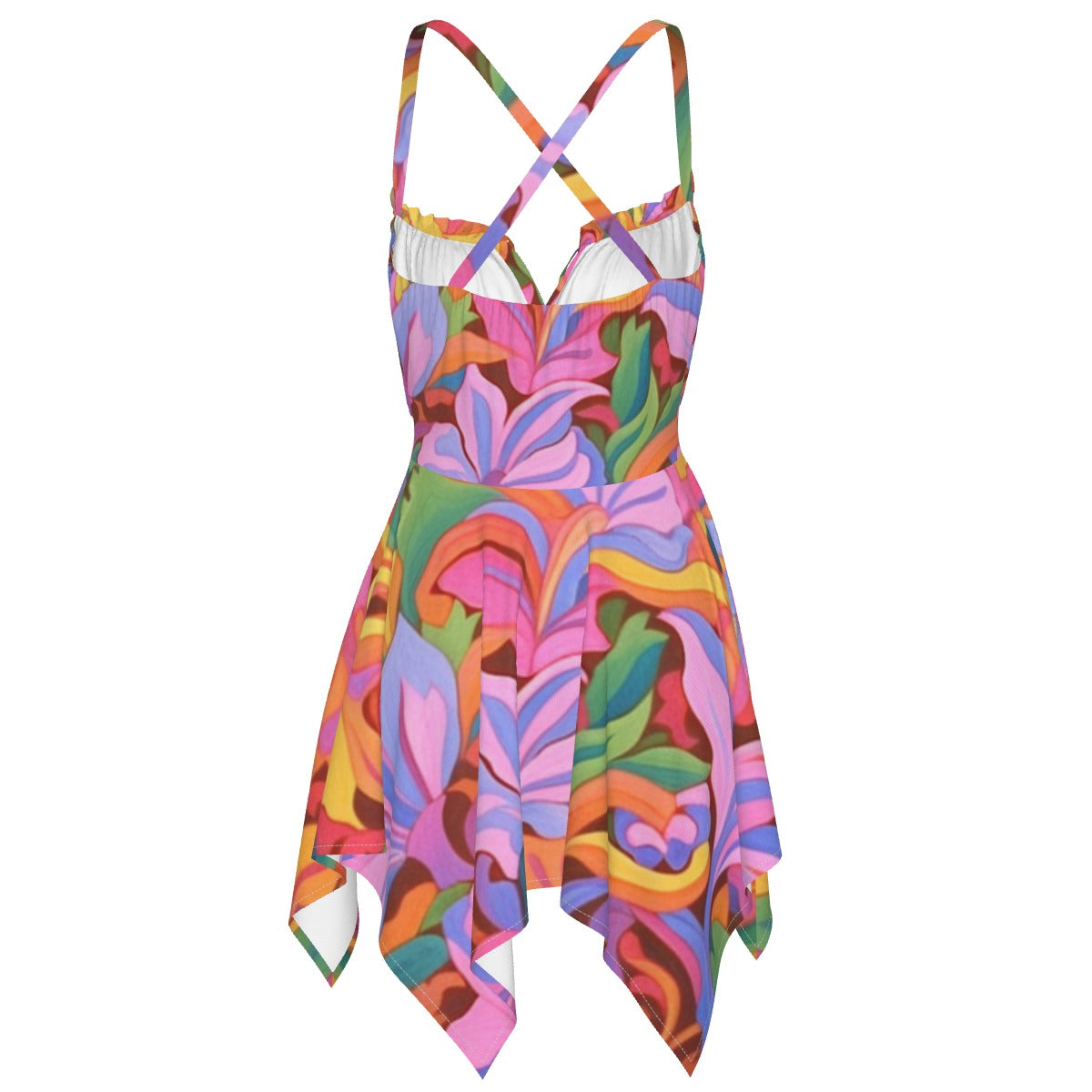 All-Over Print Women's Slip Dress