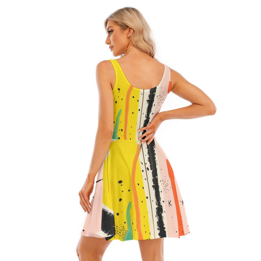 All-Over Print Women's Tank Vest Dress