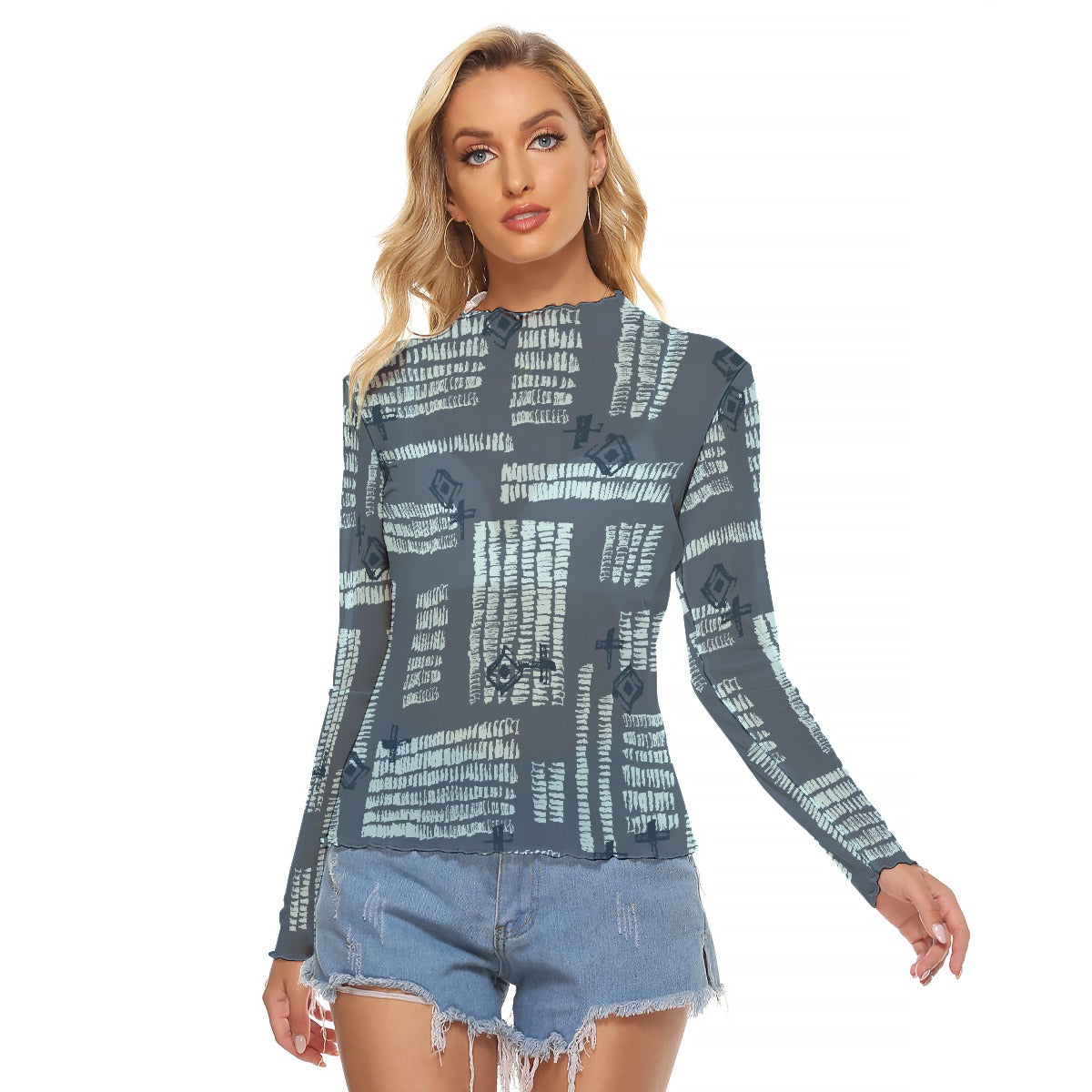 All-Over Print Women's Mesh T-shirt