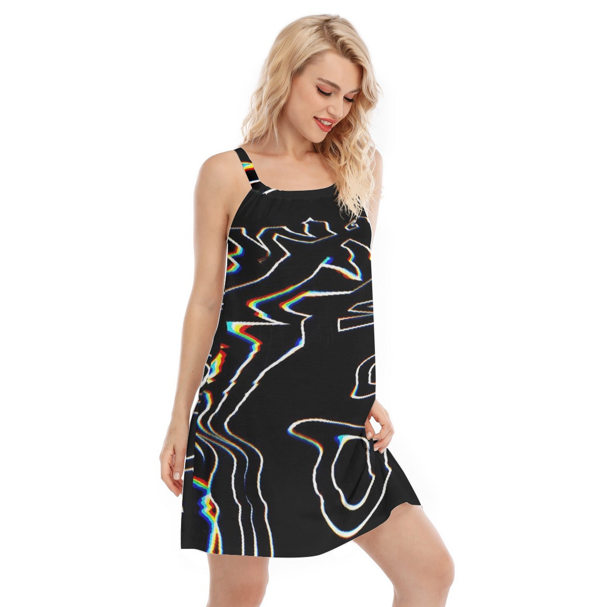 All-Over Print Women's Sleeveless Cami Dress