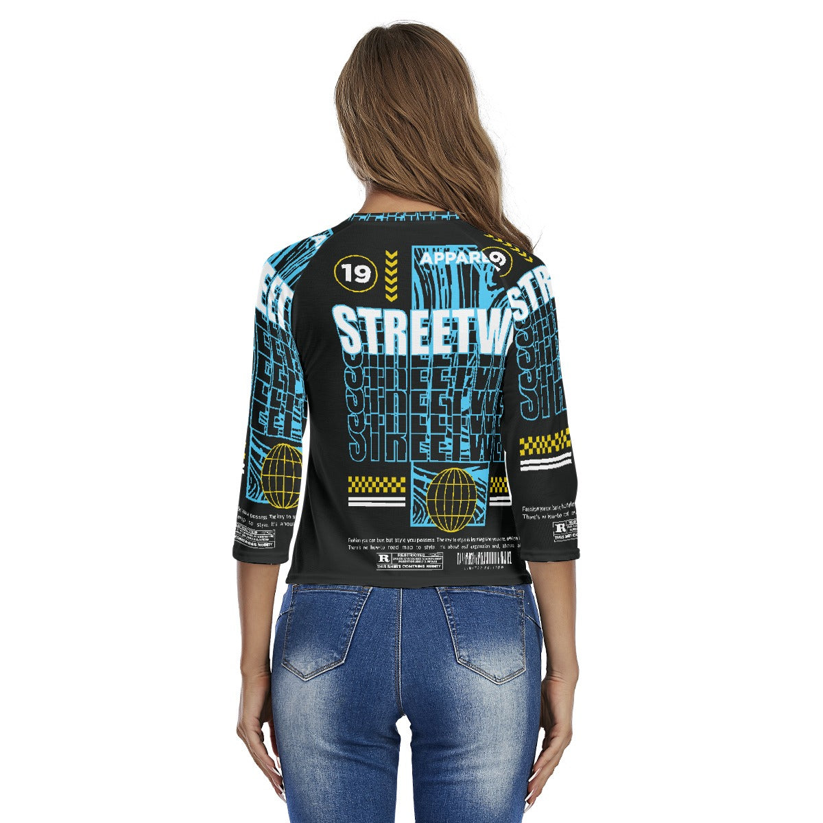 All-Over Print Women's Raglan Sleeves T-shirts