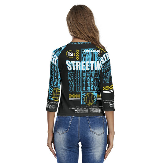 All-Over Print Women's Raglan Sleeves T-shirts