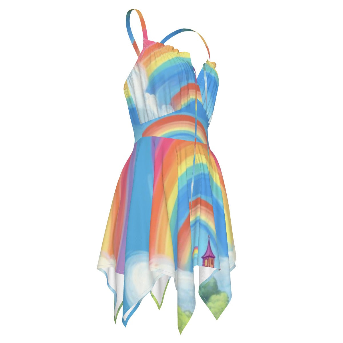 All-Over Print Women's Slip Dress