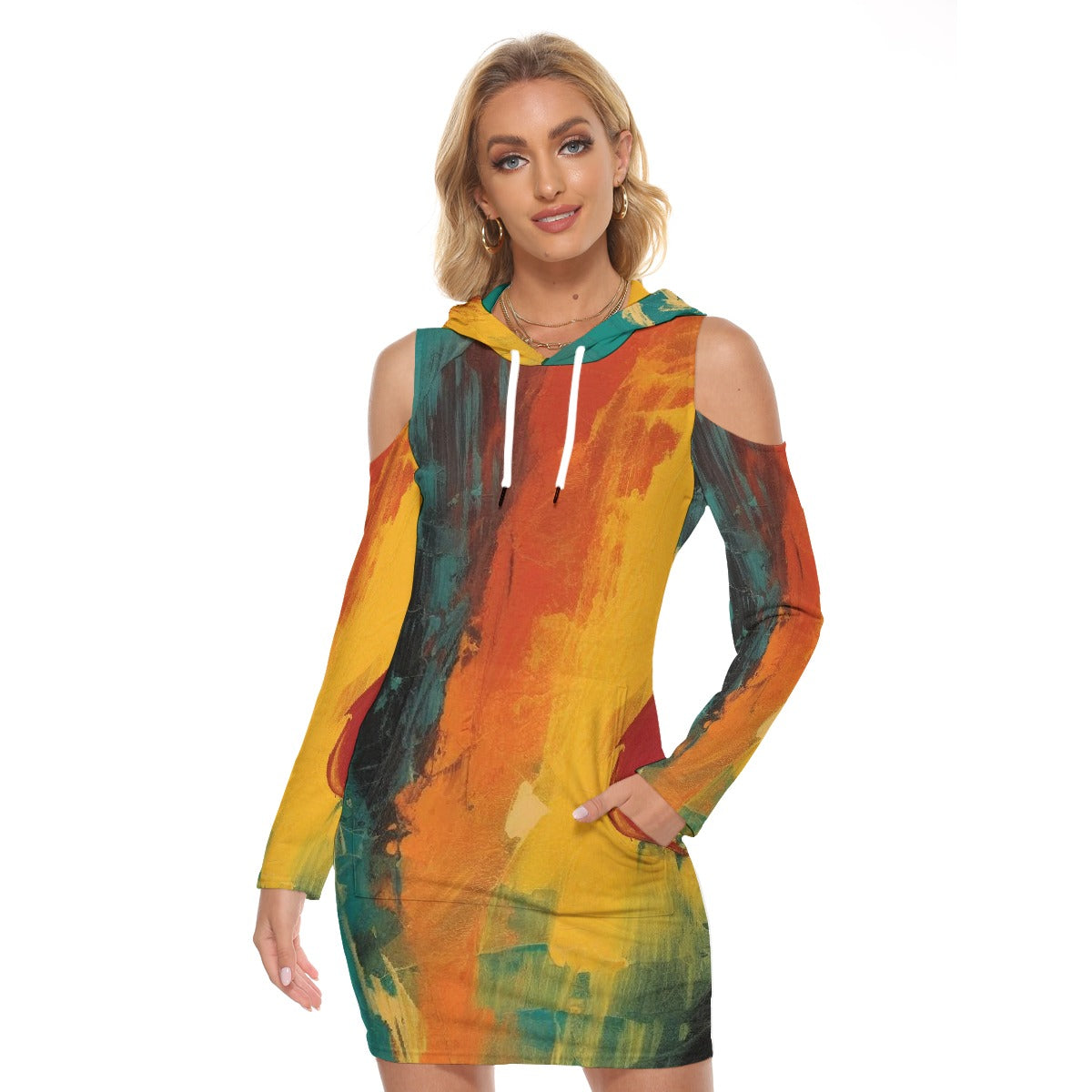 All-Over Print Women's Tight Dress