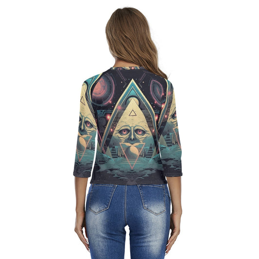 All-Over Print Women's Raglan Sleeves T-shirts