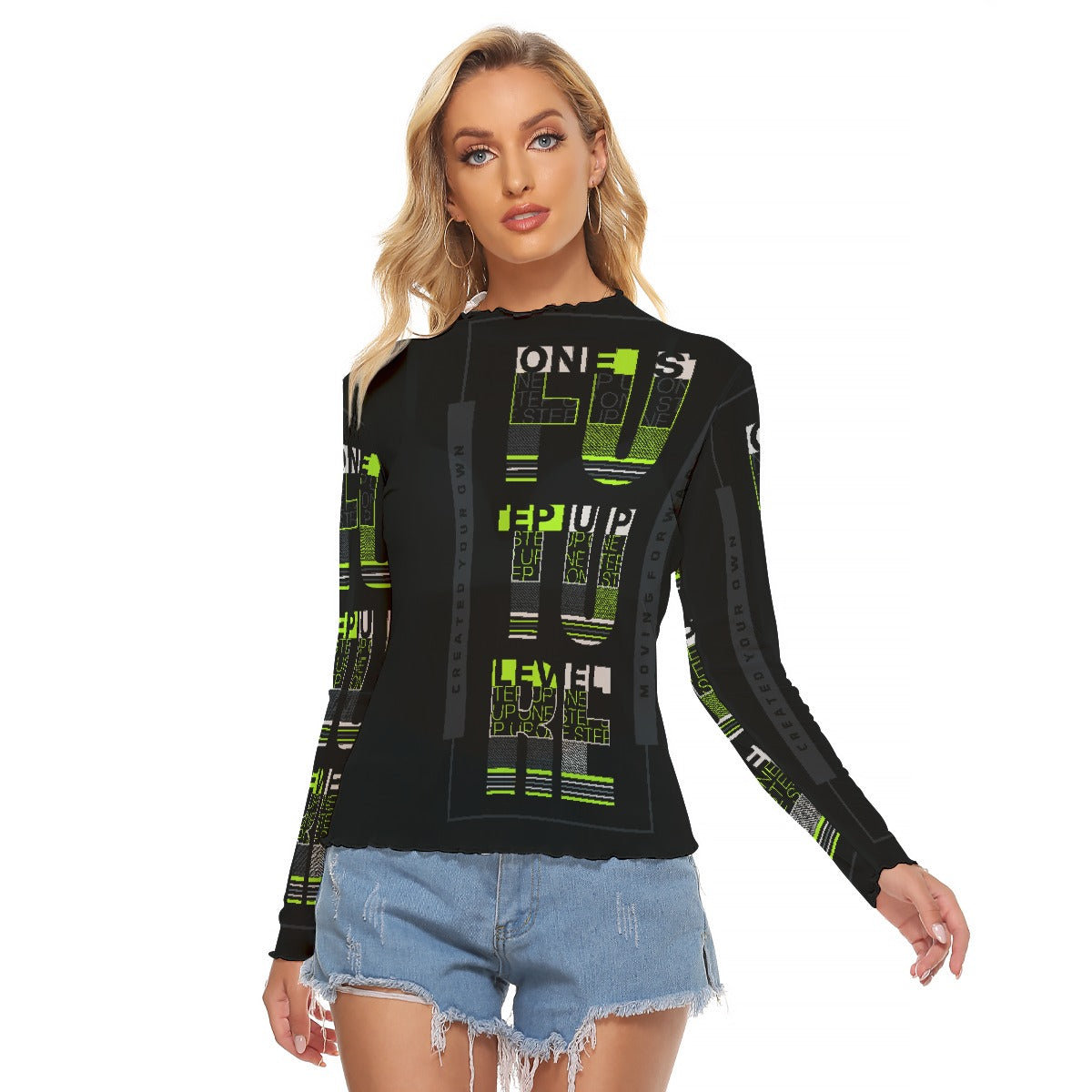 All-Over Print Women's Mesh T-shirt