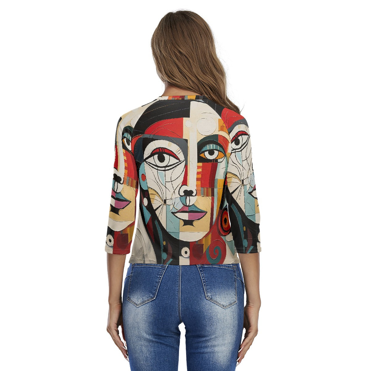 All-Over Print Women's Raglan Sleeves T-shirts