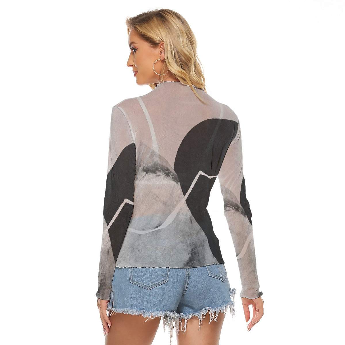 All-Over Print Women's Mesh T-shirt