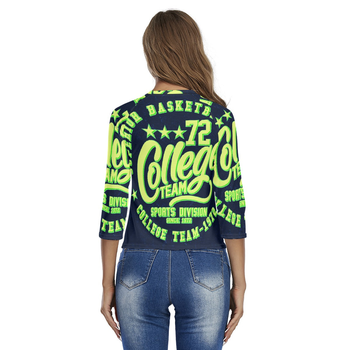 All-Over Print Women's Raglan Sleeves T-shirts