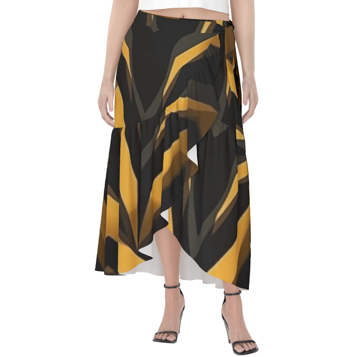 All-Over Print Women's Wrap Skirt