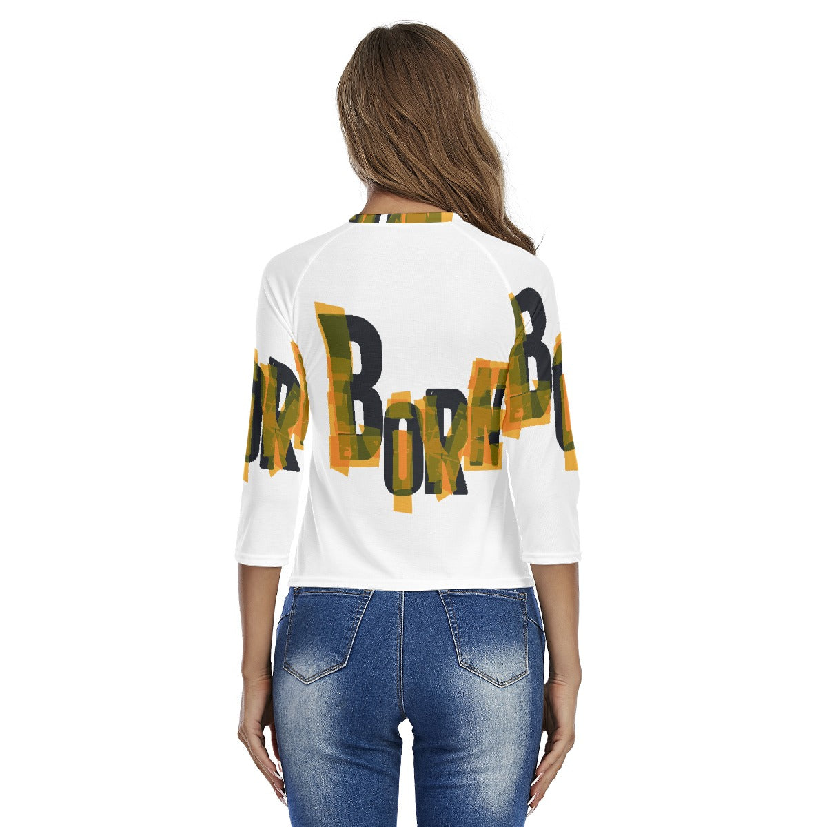 All-Over Print Women's Raglan Sleeves T-shirts