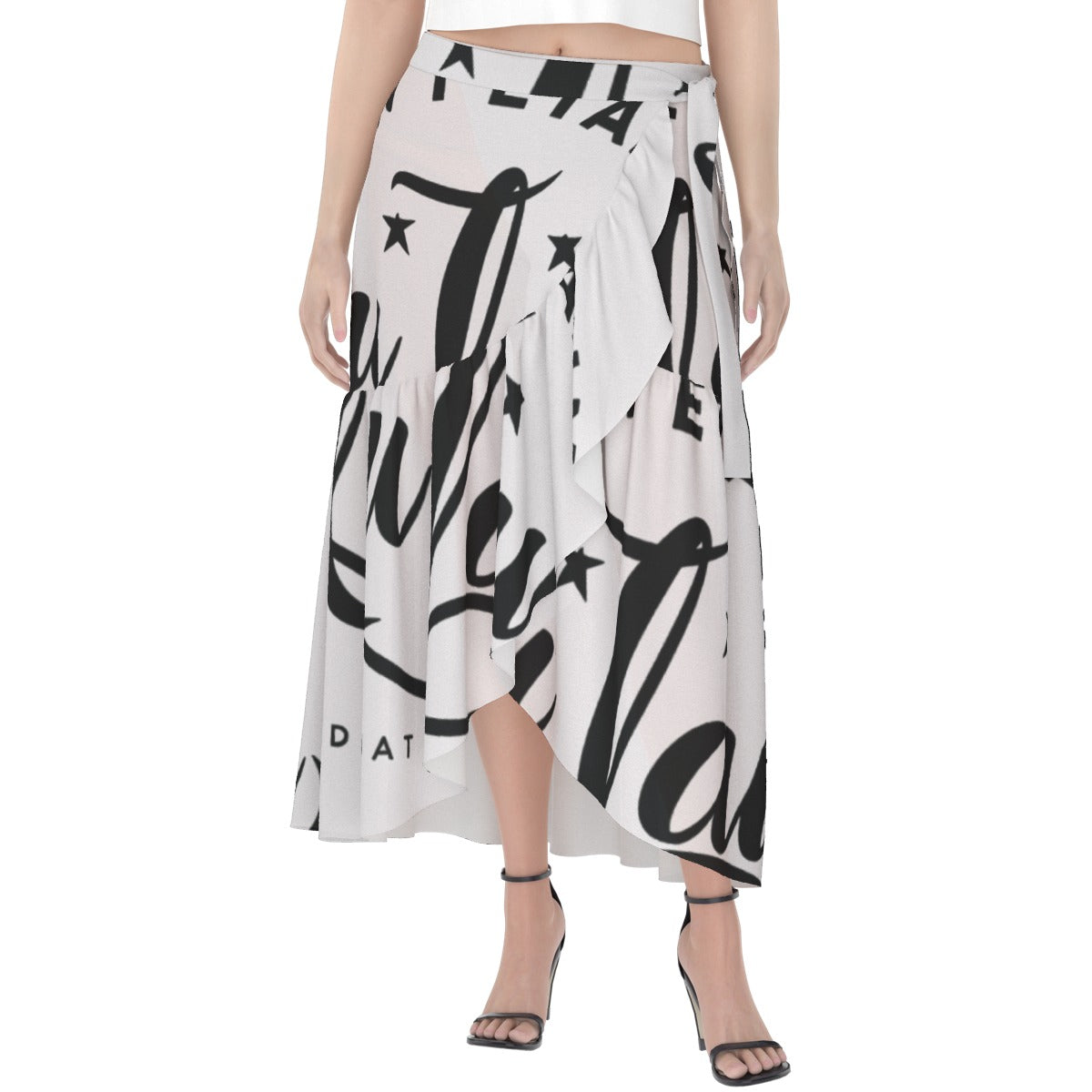 All-Over Print Women's Wrap Skirt