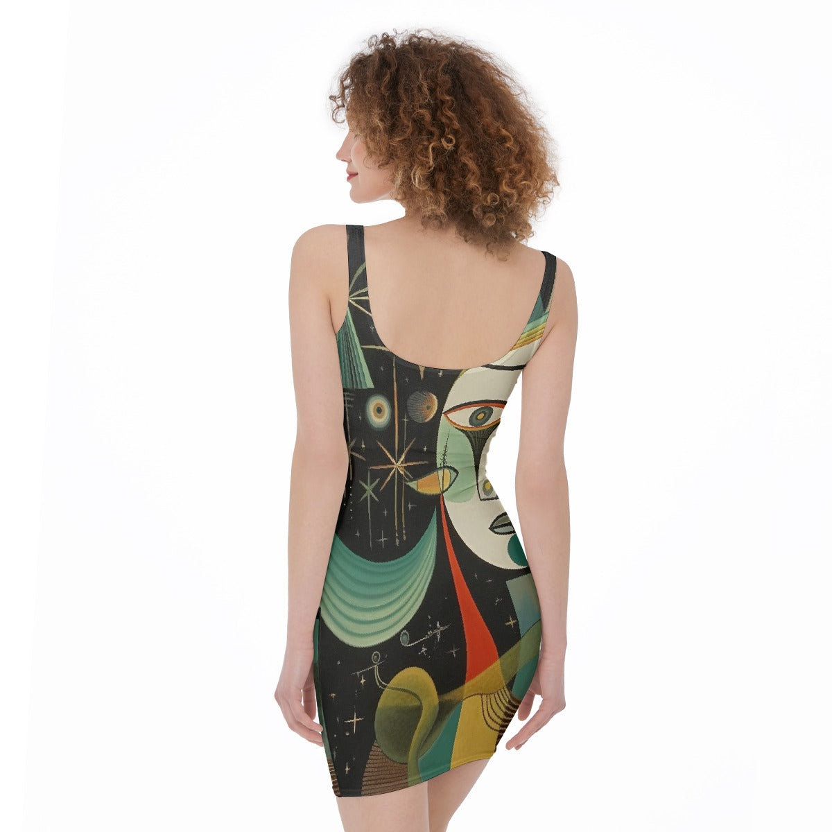 All-Over Print Women's Bodycon Dress