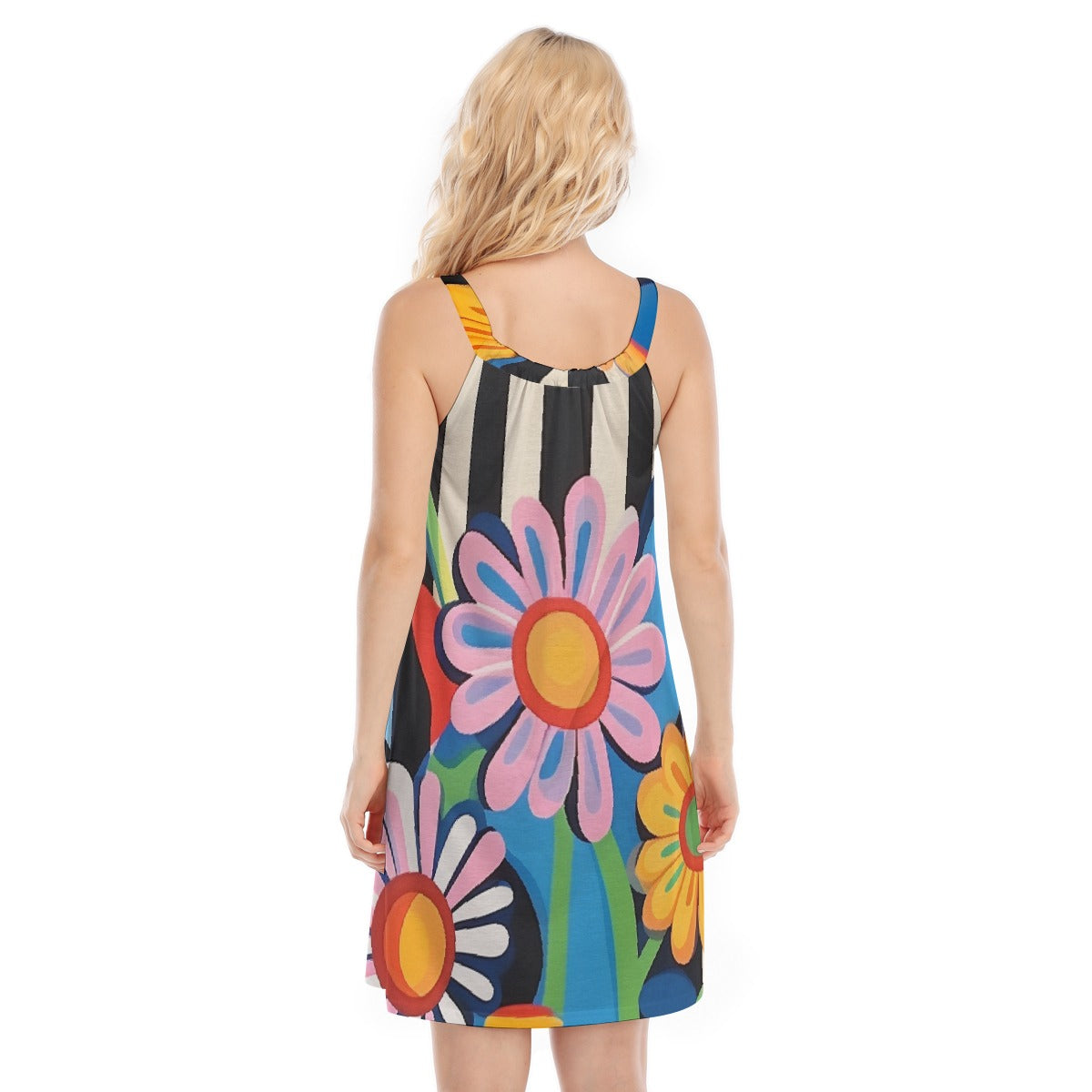 All-Over Print Women's Sleeveless Cami Dress