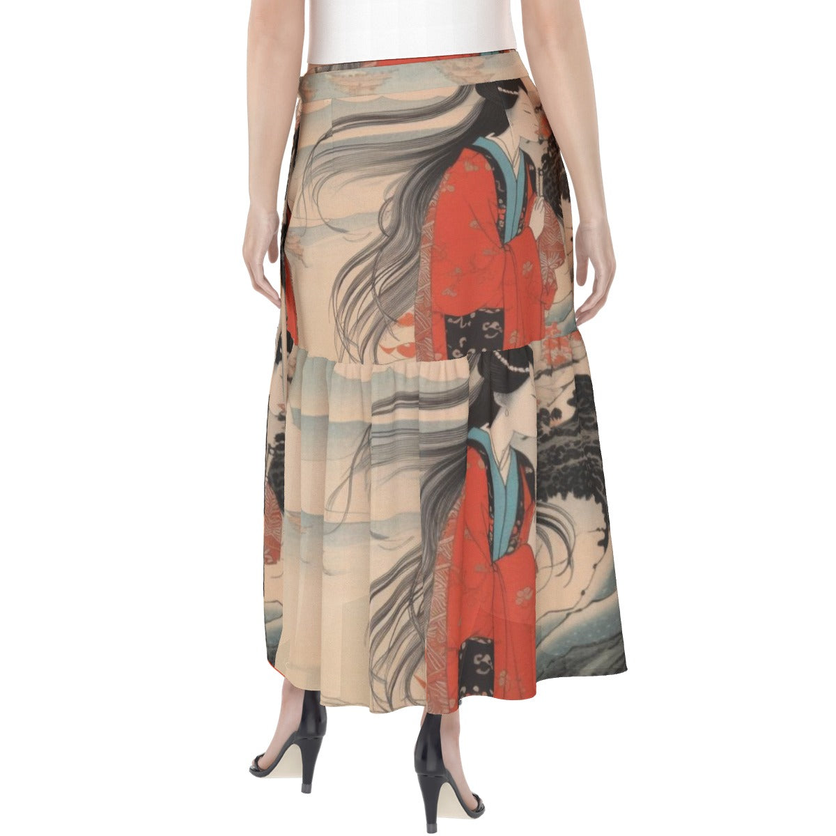 All-Over Print Women's Wrap Skirt