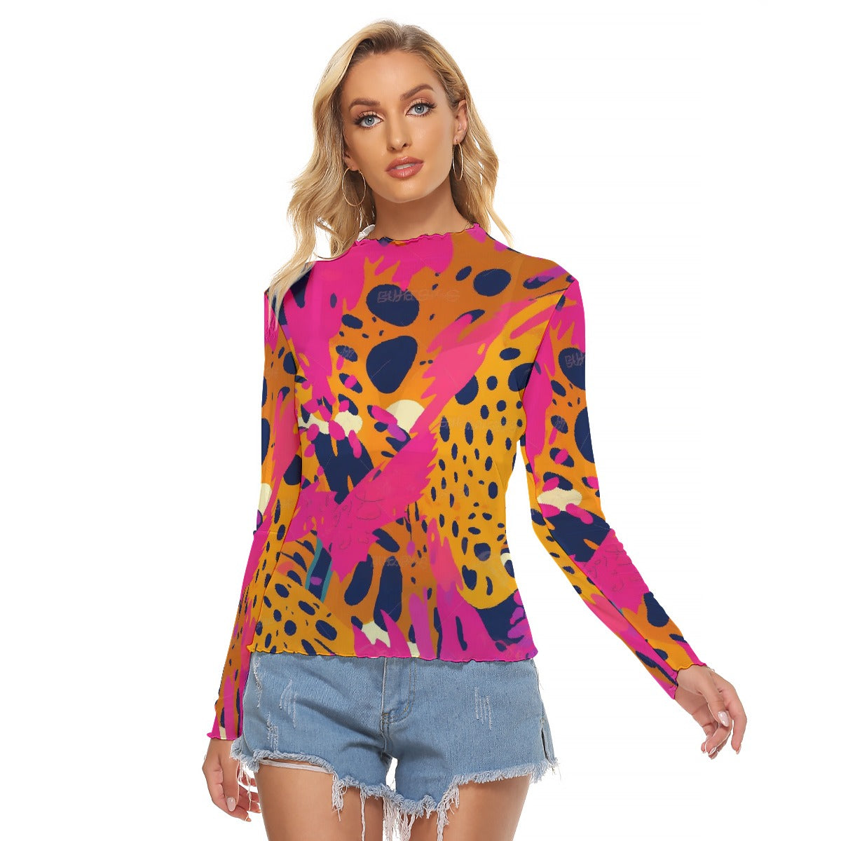 All-Over Print Women's Mesh T-shirt