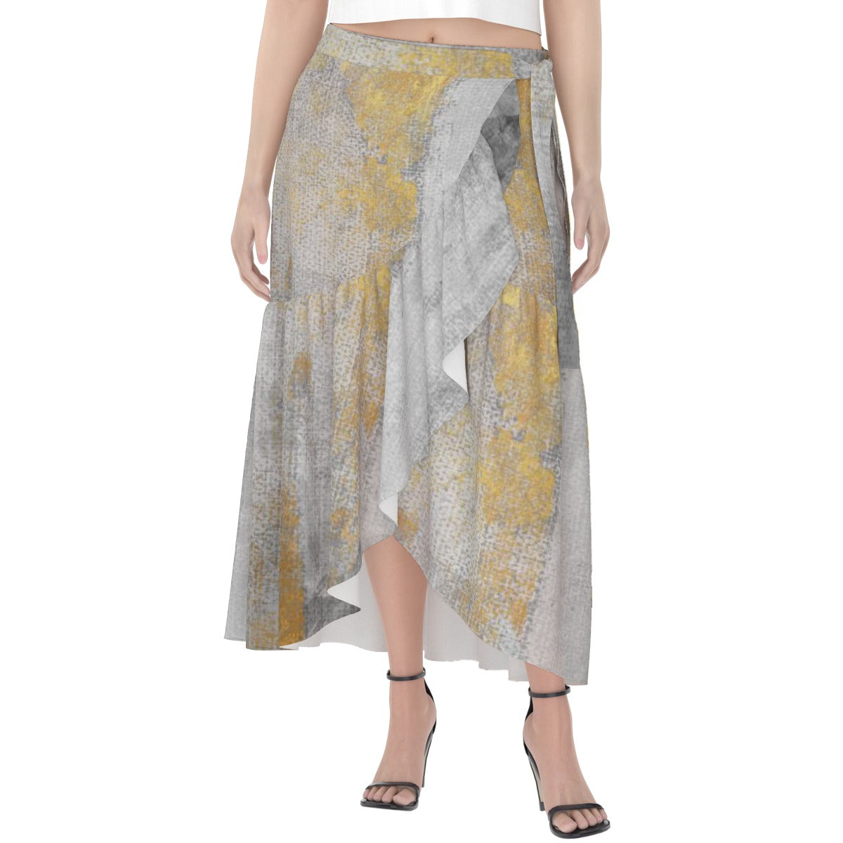 All-Over Print Women's Wrap Skirt