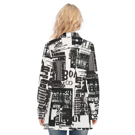 All-Over Print Women's Long Shirt