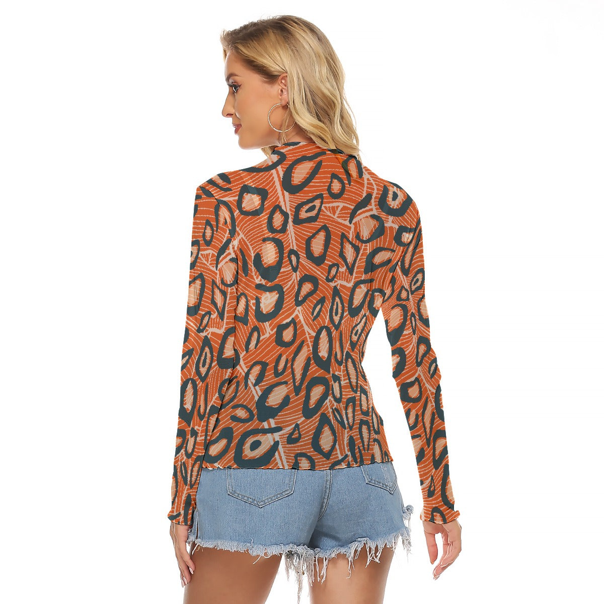 All-Over Print Women's Mesh T-shirt