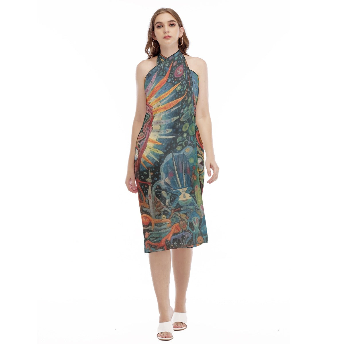 All-Over Print Women's Beach Dress