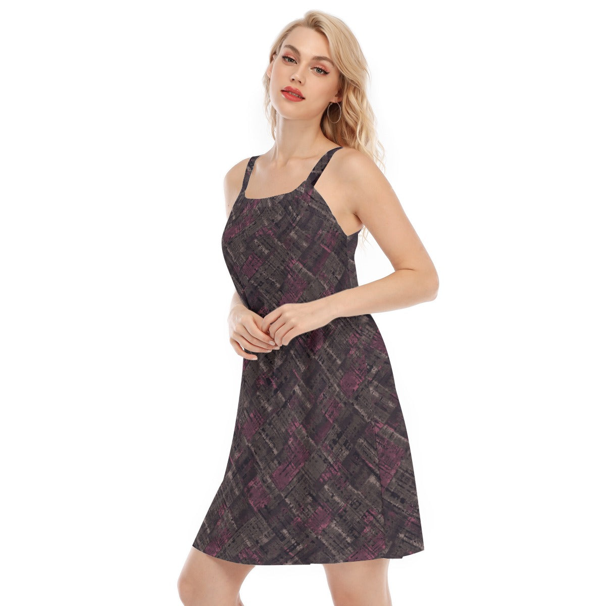 All-Over Print Women's Sleeveless Cami Dress