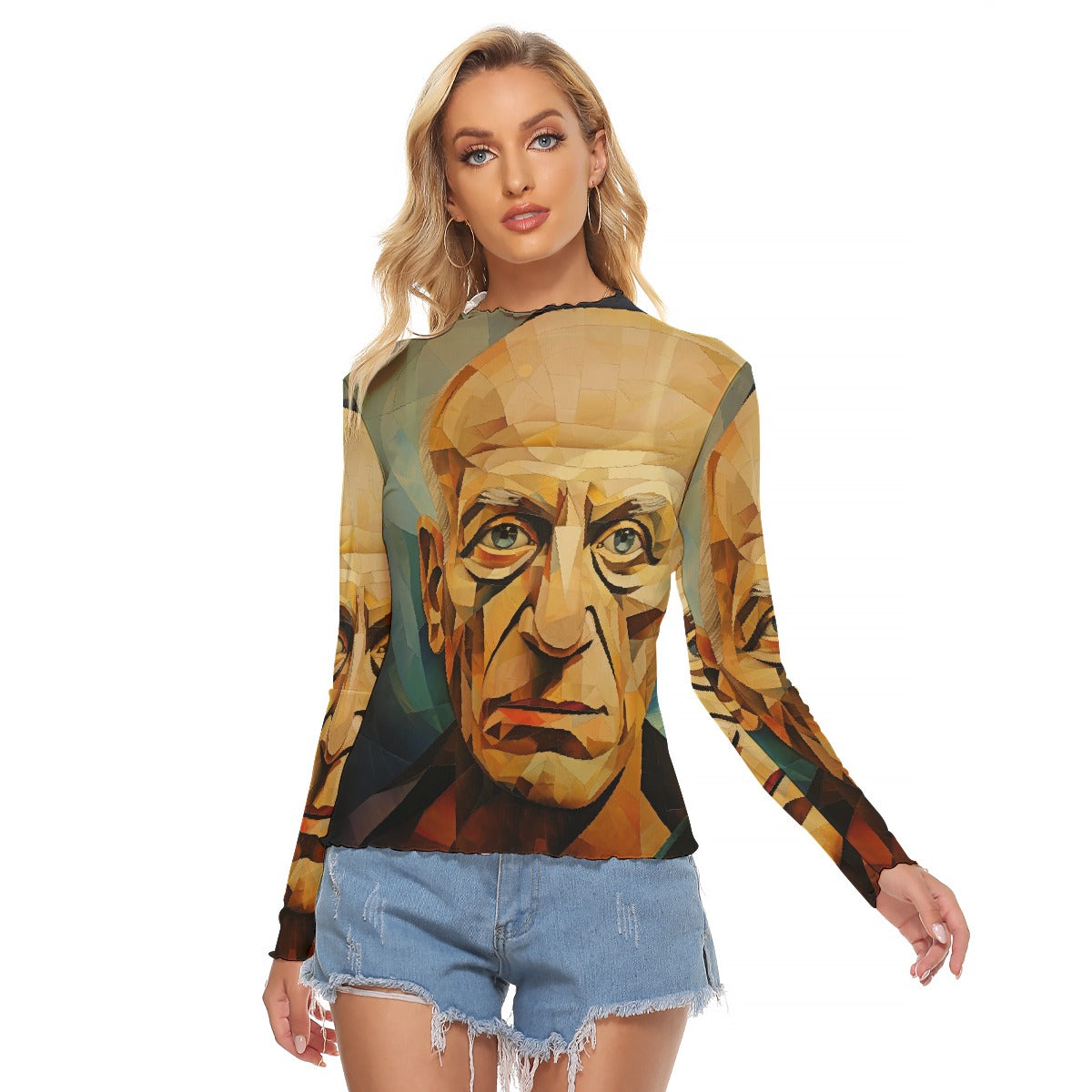 All-Over Print Women's Mesh T-shirt