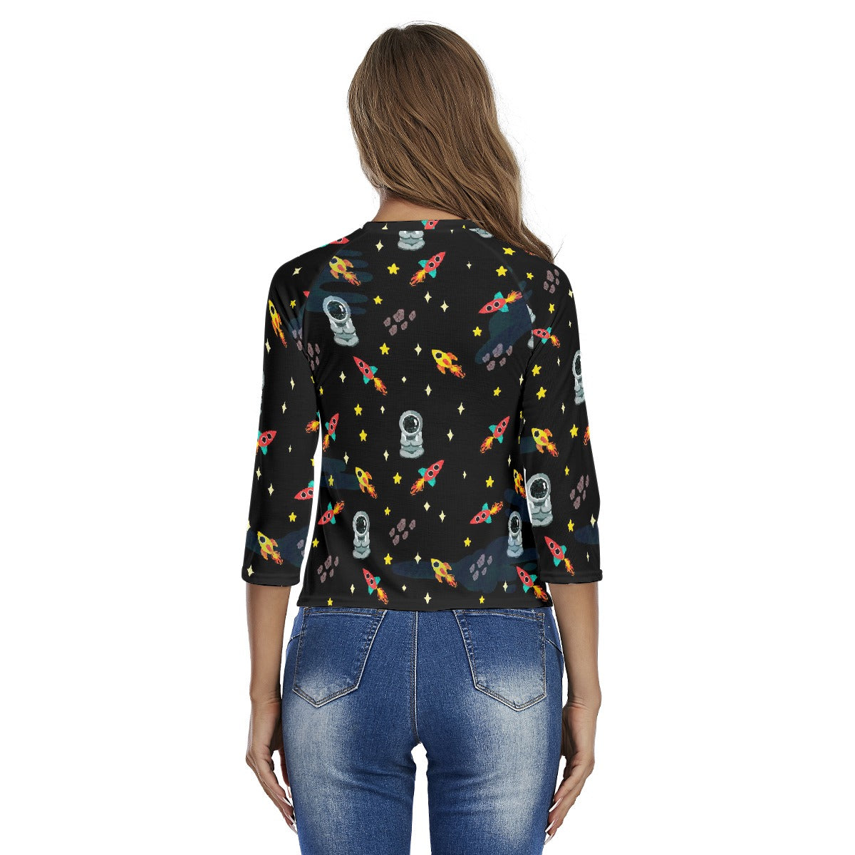 All-Over Print Women's Raglan Sleeves T-shirts