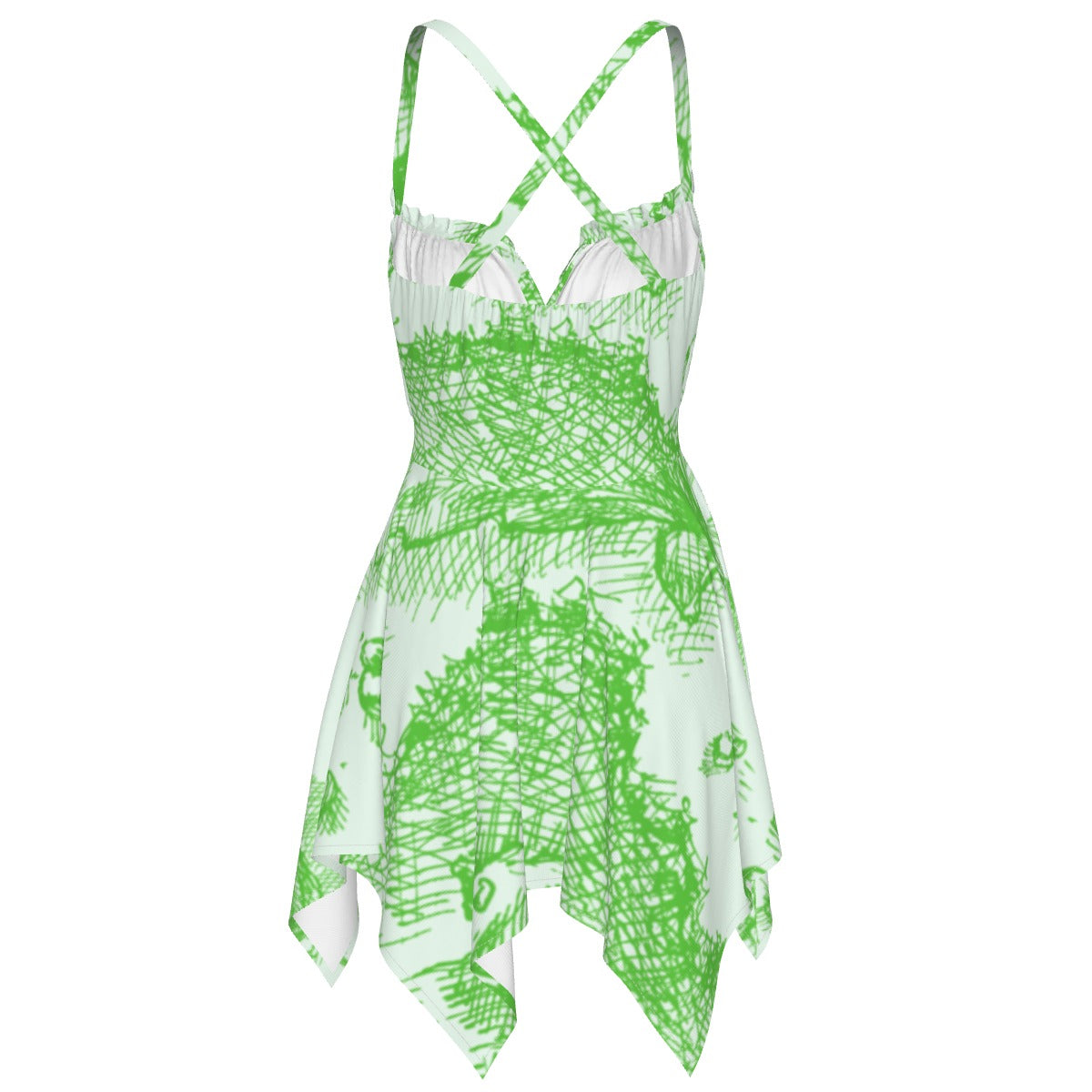 All-Over Print Women's Slip Dress