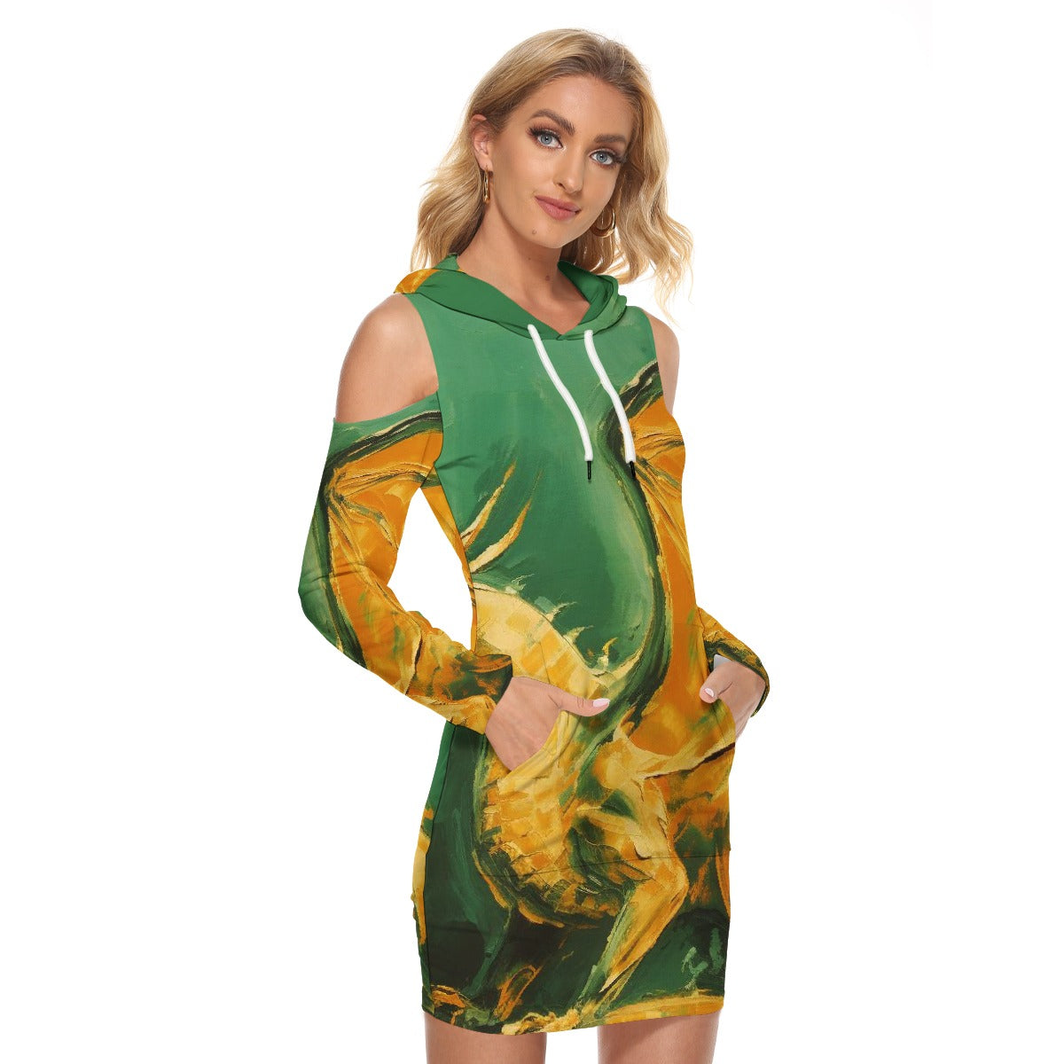 All-Over Print Women's Tight Dress