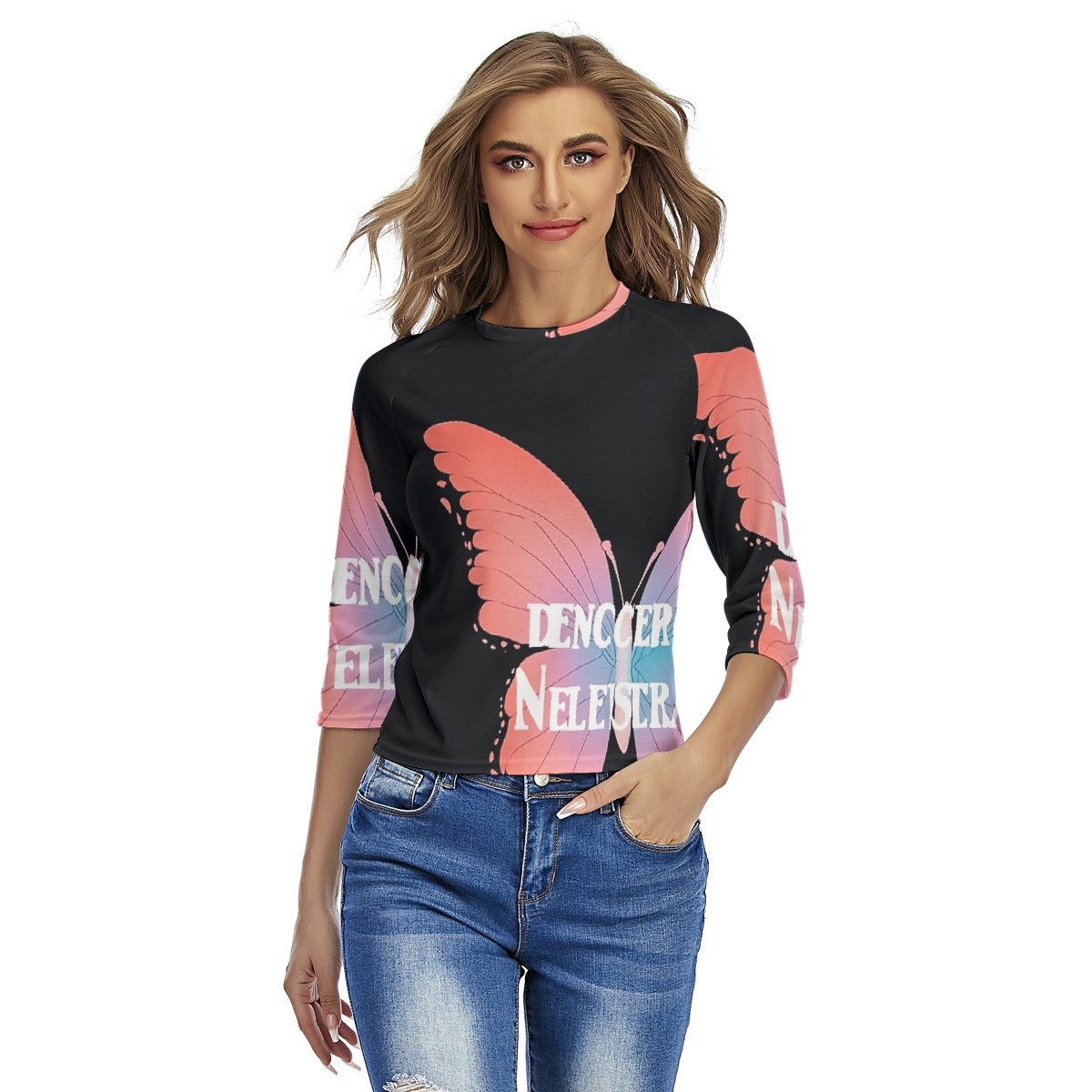 All-Over Print Women's Raglan Sleeves T-shirts