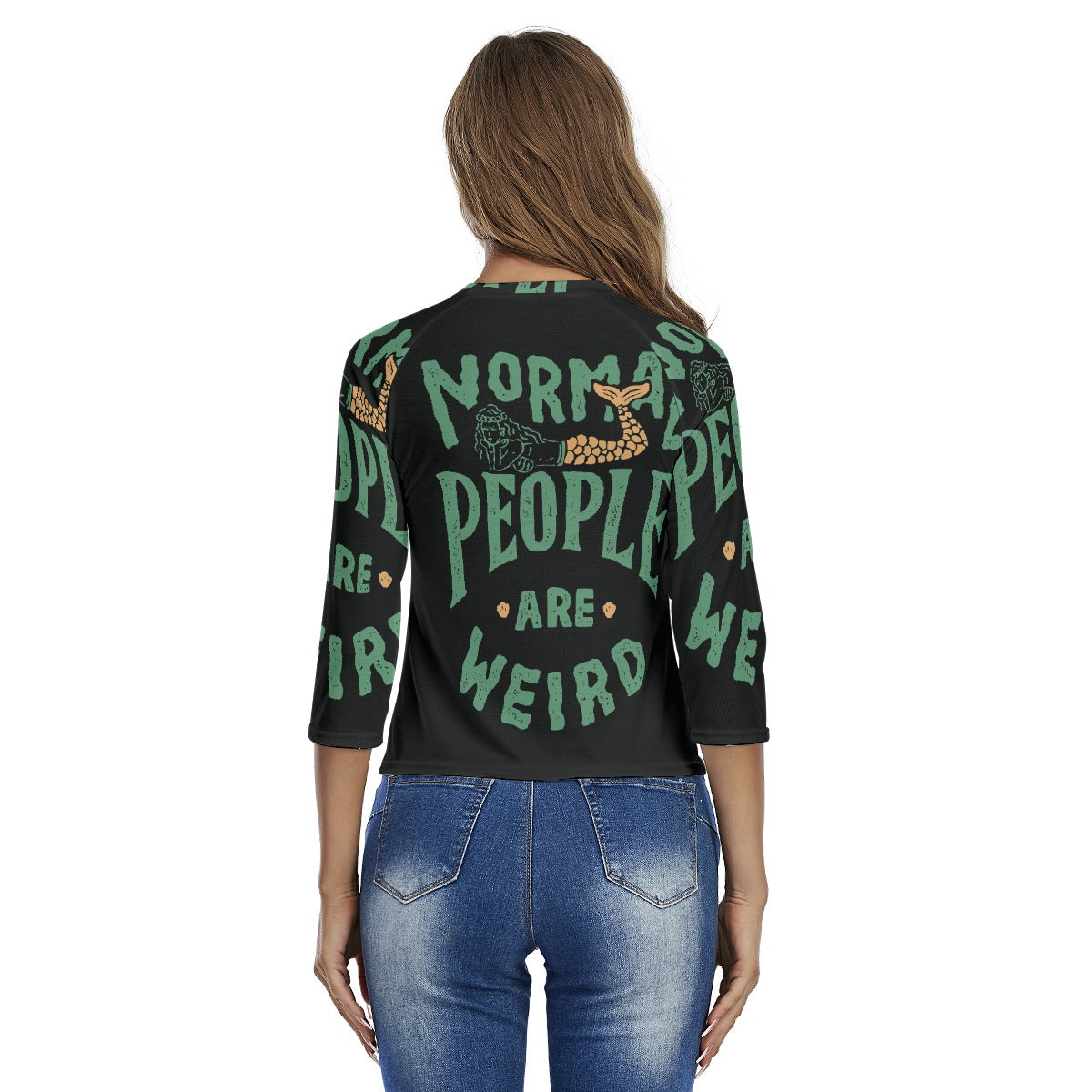 All-Over Print Women's Raglan Sleeves T-shirts