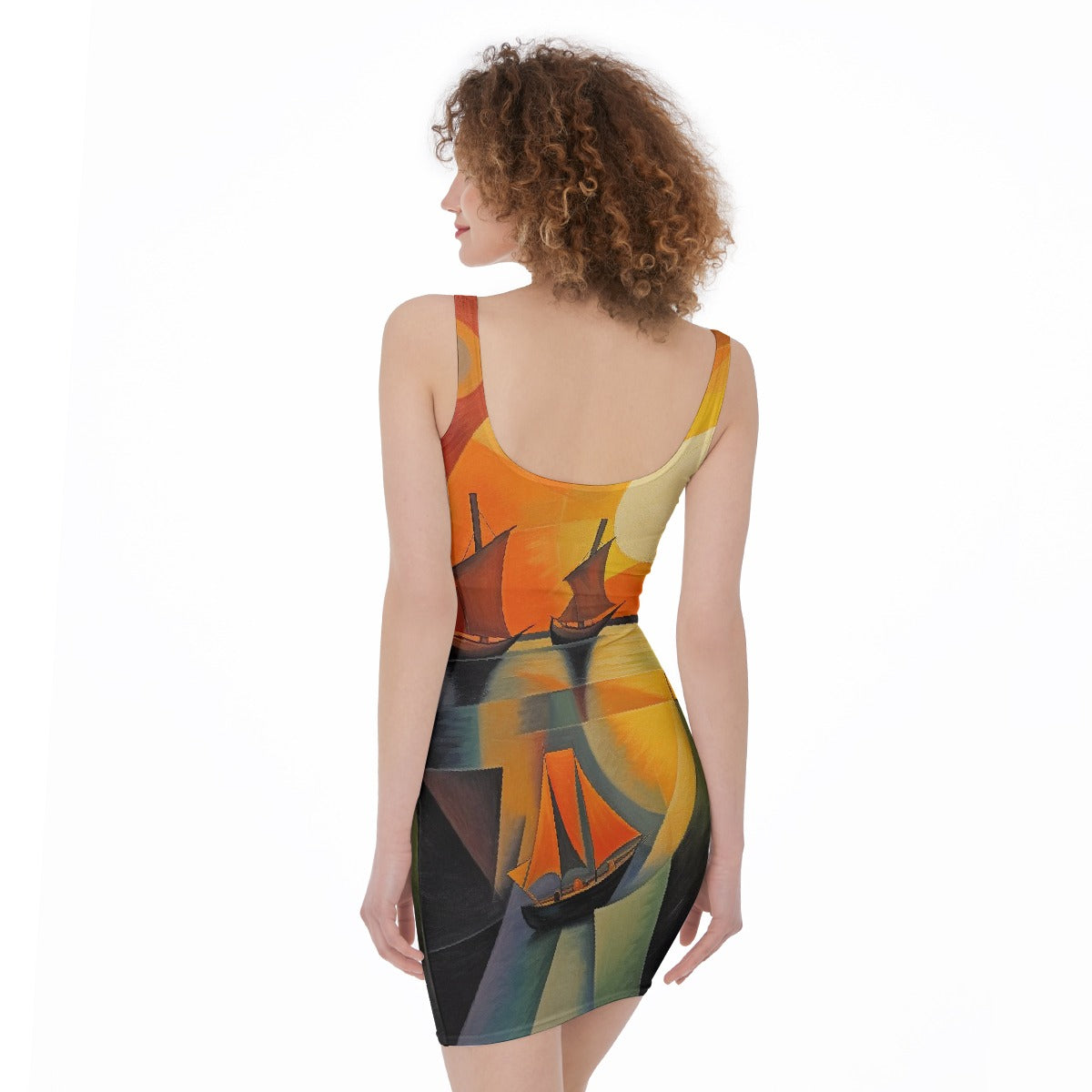 All-Over Print Women's Bodycon Dress