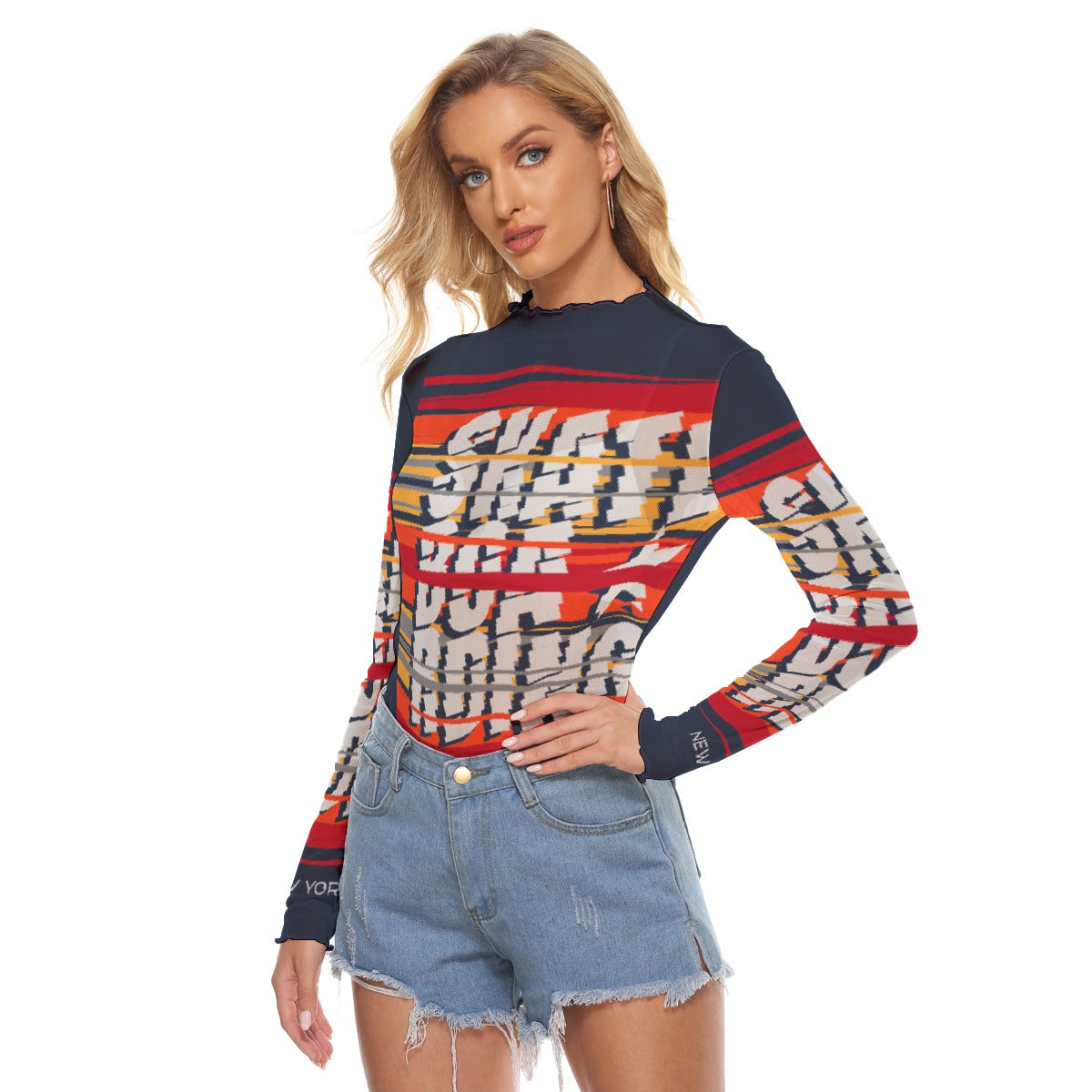 All-Over Print Women's Mesh T-shirt