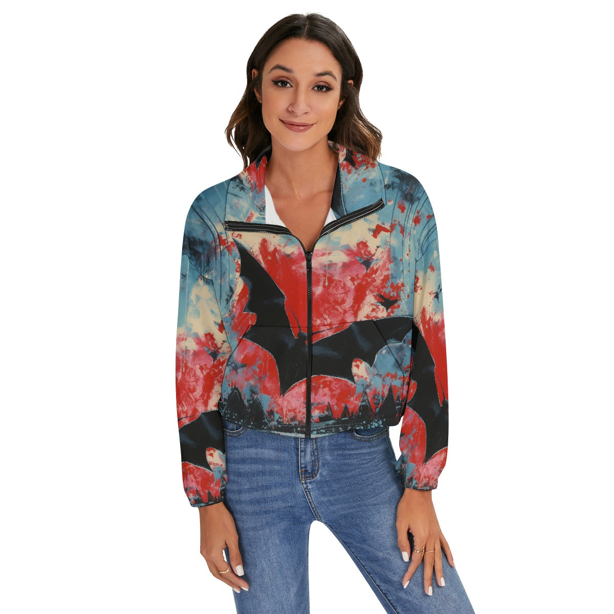 All-Over Print Women's Zip Jacket