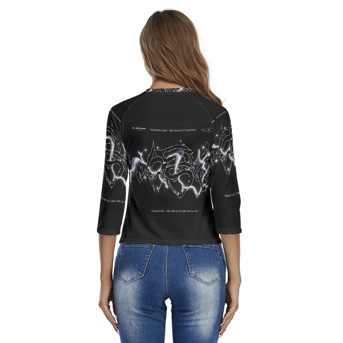 All-Over Print Women's Raglan Sleeves T-shirts