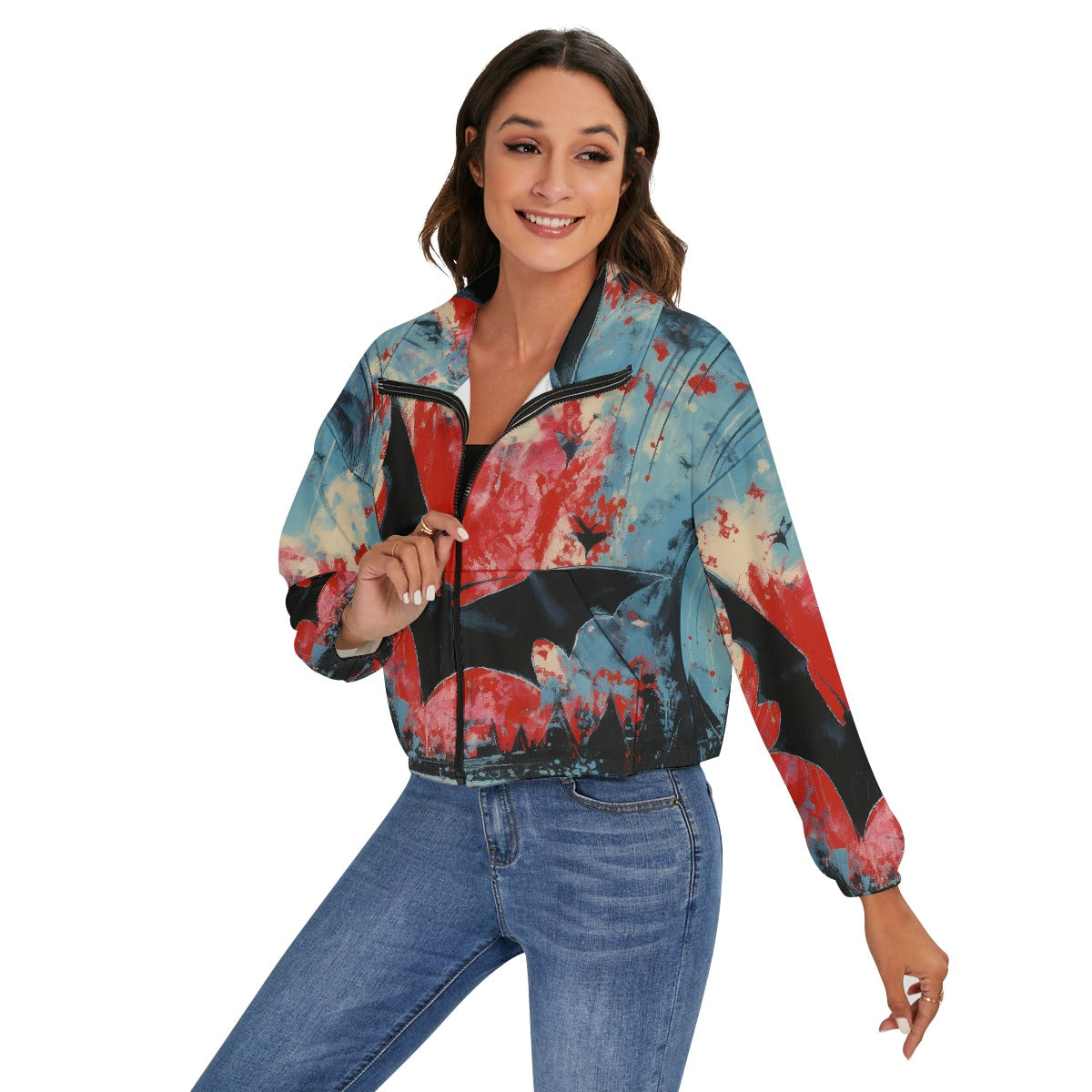 All-Over Print Women's Zip Jacket